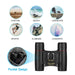 Binoculars 30x60 Zoom Travel Compact Folding Telescope Hunting Day Night Outdoor Small Pocket Binoculars Compact Adults, Mini Kids Binoculars Boys For Bird Watching, Concert Theatre Opera - Gadget Aliens