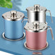 Stainless steel kitchen oil filter - Gadget Aliens