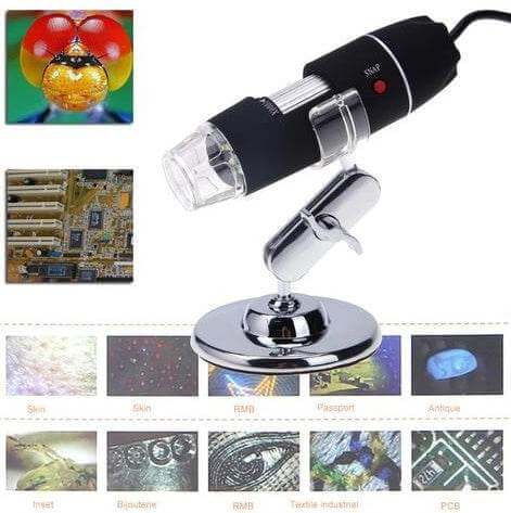 PORTABLE USB DIGITAL ELECTRONIC MICROSCOPE 8 LED MAGNIFIER 1000X VIDEO CAMERA REPAIR TOOL USB GADGET - Gadget Aliens