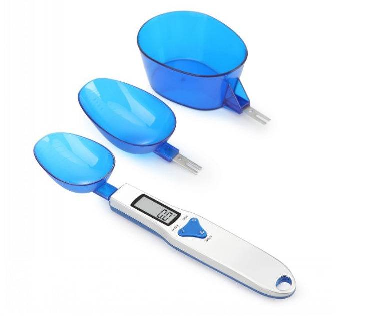 Digital Spoon Scale 500g 0.1g Electronic Measuring Kitchen Spoon With 3 Detachable Weighing Spoons - Gadget Aliens