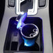 Car Ashtray With LED Light RGB Ambient Light Cigarette Cigar Ash Tray Container Trash Can Portable Ashtray Auto Accessories - Gadget Aliens