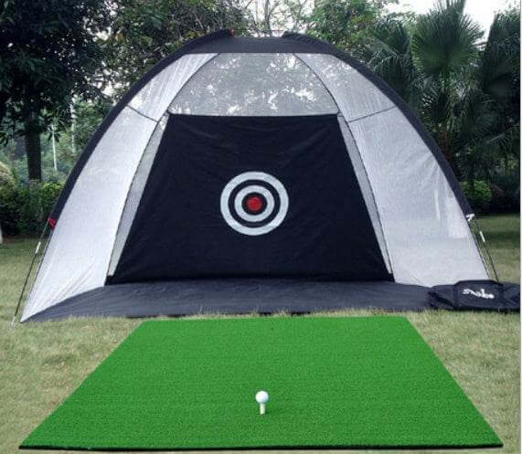 Golf Practice Net Tent Golf Hitting Cage Garden Grassland Practice Tent Golf Training Equipment Mesh Outdoor - Gadget Aliens