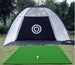 Golf Practice Net Tent Golf Hitting Cage Garden Grassland Practice Tent Golf Training Equipment Mesh Outdoor - Gadget Aliens