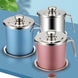 Stainless steel kitchen oil filter - Gadget Aliens