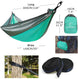 Backpacking Hammock - Portable Nylon Parachute Outdoor Double Hammock - Gadget Aliens