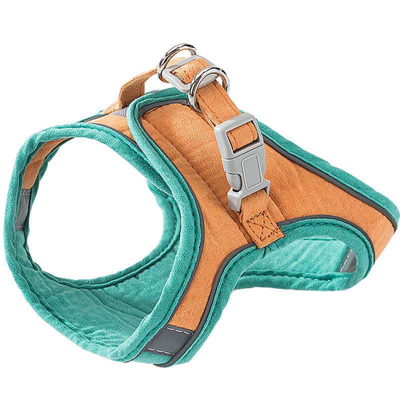 "Escape-Proof Cat Harness with Leash – Adjustable Chest Strap for Safe Outdoor Walks"