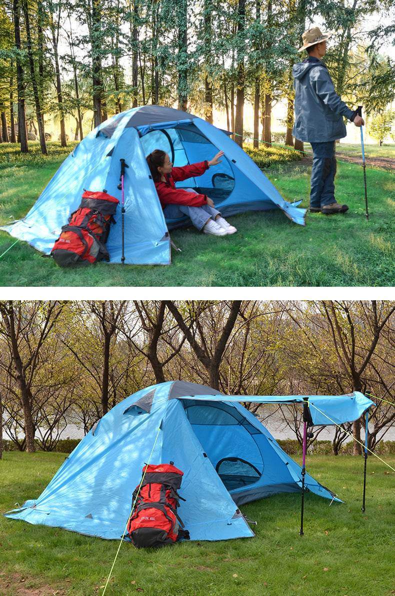 Desert Fox Outdoor Tent Camping Double Love Aluminum Tent - Gadget Aliens