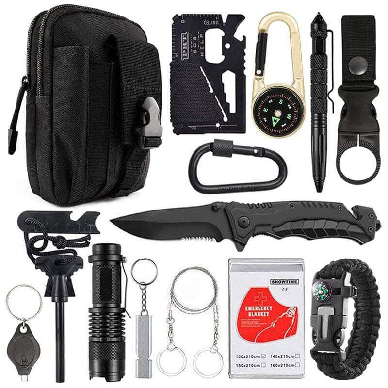 Amazon'S New Outdoor Camping Camping Multi-Function Tool Wild Survival Equipment Sos Self-Defense Supplies - Gadget Aliens