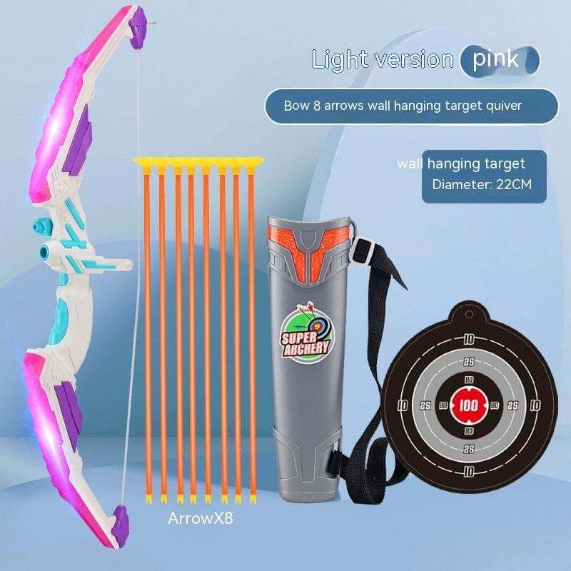 Children's Archery Bow and Arrow Set Arrow Target Quiver Boy Shooting - Gadget Aliens