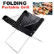 BBQ Grill Folding Stainless Steel Portable Small Barbecue Grill Tool BBQ Outdoor Camping Charcoal Furnace BBQ Grills Accessories - Gadget Aliens