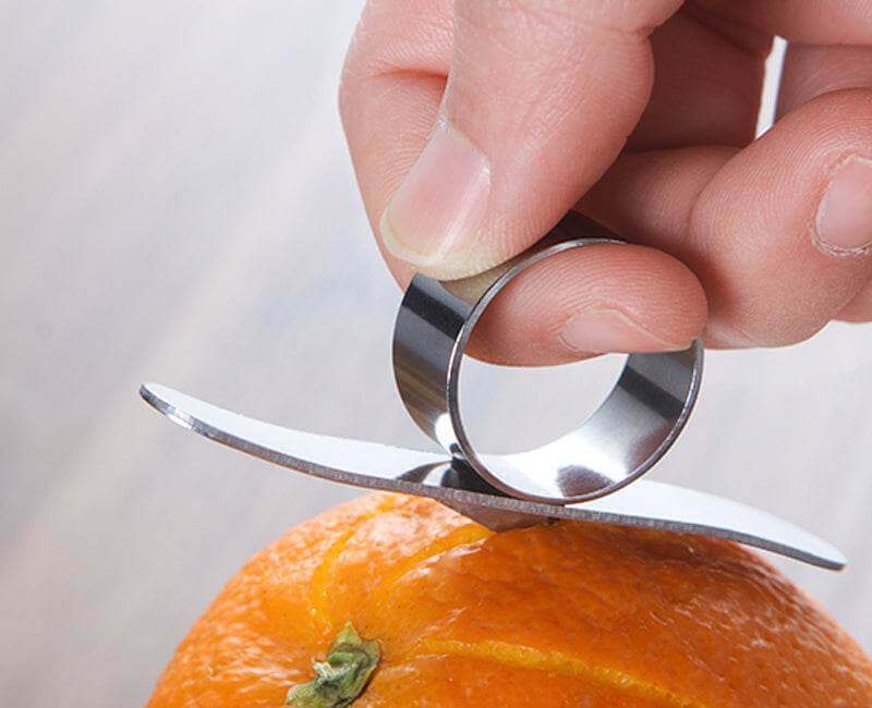 Stainless Steel Peeler Ring Kitchen Gadgets - Gadget Aliens