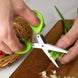 Multifunctional Multi-layer Green Onion Scissors Stainless Steel Onion Cutting Knife Herb Seaweed Spice Scissors Kitchen Scissor Kitchen Gadgets - Gadget Aliens