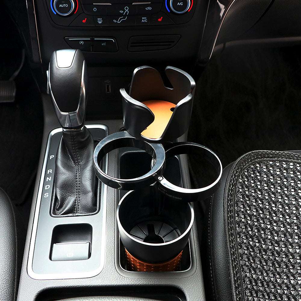 Rotating Car Cup Holder – Multi-Slot Organizer Accessory