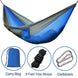 Backpacking Hammock - Portable Nylon Parachute Outdoor Double Hammock - Gadget Aliens