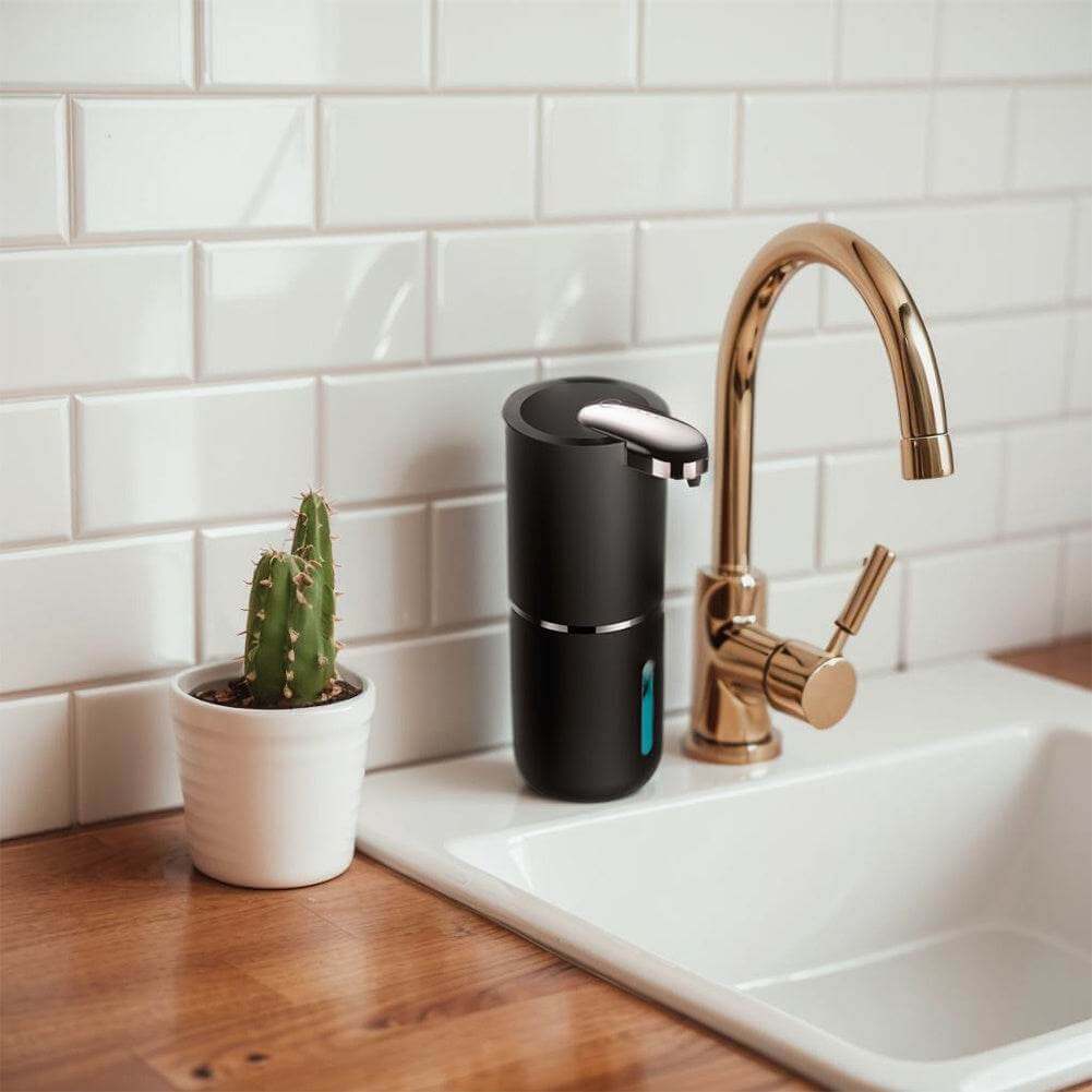 380ml Electric Sanitizer Dispenser Touchless Infrared Sensor Foam Soap Dispenser Wall Mounted Automatic Liquid Soap Dispensers - Gadget Aliens