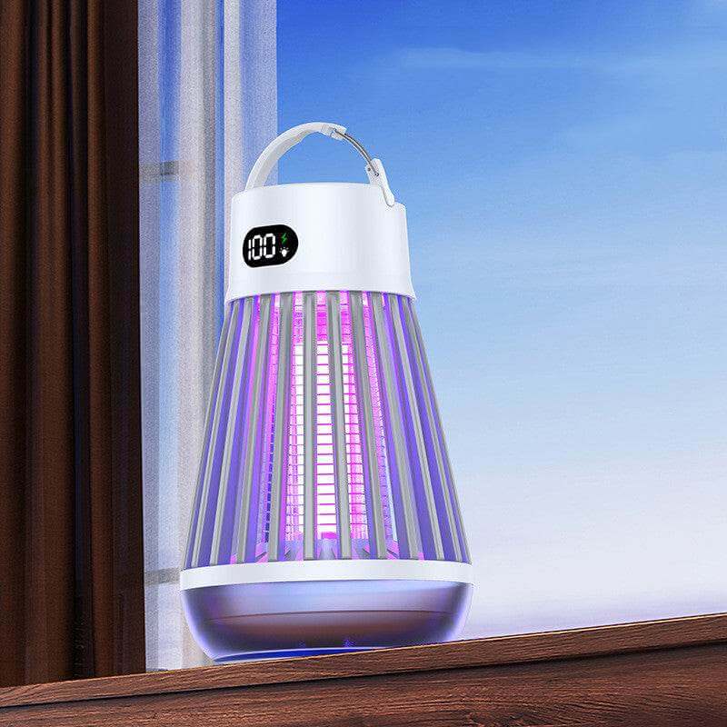 Digital Display Mosquito Killer Lamp Electric Shock Mosquito Trap Light Radiationless Insect Repellent Trap For Bedroom Outdoor Summer Gadgets - Gadget Aliens
