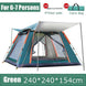 Tent Outdoor Full Automatic Speed Opening Beach Camping Tent Rainproof Multi-person Camping - Gadget Aliens