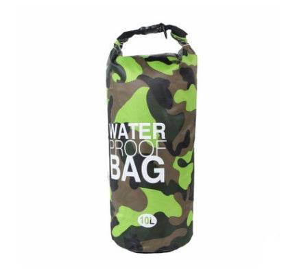 Camouflage waterproof bucket bag beach bag waterproof bucket bag outdoor drifting waterproof bag waterproof bag - Gadget Aliens