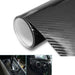 Car Styling Glossy Black 5D Carbon Fiber Vinyl film Car Wrap - Gadget Aliens
