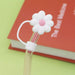 Cute Silicone Straw Covers Cap For 40ml Cup Reusable Straw Tips Lids Dust-Proof Drinking Straw - Gadget Aliens