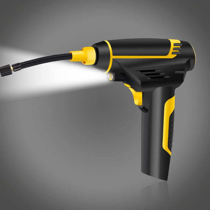 Automatic Portable Handheld Digital LED Smart Car Air Compressor - Gadget Aliens