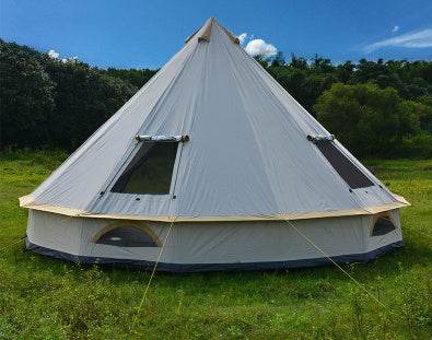 Yurt Tent Outdoor Camping Pyramid Chimney Sunscreen - Gadget Aliens