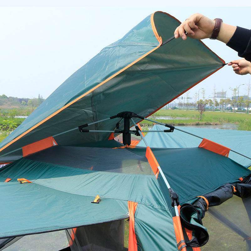 Tent Outdoor Full Automatic Speed Opening Beach Camping Tent Rainproof Multi-person Camping - Gadget Aliens