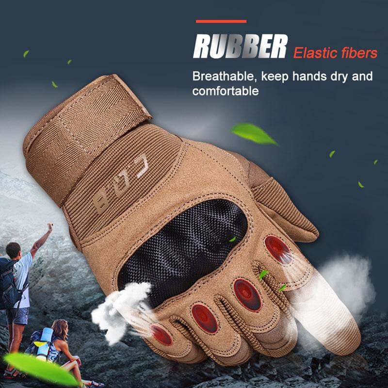 Tactical Gloves Army Military Men Gym Fitness Riding Half Finger Rubber Knuckle Protective Gear Male Tactical Gloves - Gadget Aliens