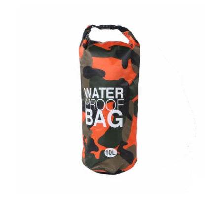 Camouflage waterproof bucket bag beach bag waterproof bucket bag outdoor drifting waterproof bag waterproof bag - Gadget Aliens
