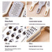 3 In 1 Cheese Grater Portable Handheld Stainless Steel Vegetable Grater Kitchen Tools Efficient Food Graters Home Kitchen Gadgets - Gadget Aliens