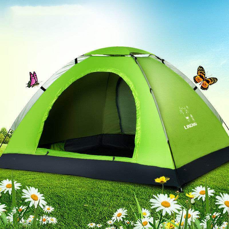 Single-layer tent camping outdoor camping beach - Gadget Aliens