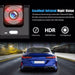 High Definition 1080P Front And Rear Built-in Dual Lens Car Dashcam - Gadget Aliens