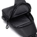 Black Sling Crossbody Backpack Shoulder Bag For Men Chest Bag - Gadget Aliens