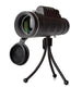 Compatible with Apple, Monocular Telescope Zoom Scope with Compass Phone Clip Tripod - Gadget Aliens