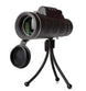 Compatible with Apple, Monocular Telescope Zoom Scope with Compass Phone Clip Tripod - Gadget Aliens
