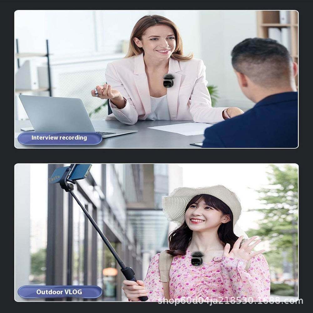 Wireless Microphone Bluetooth Accompaniment Comes With Reverb - Gadget Aliens