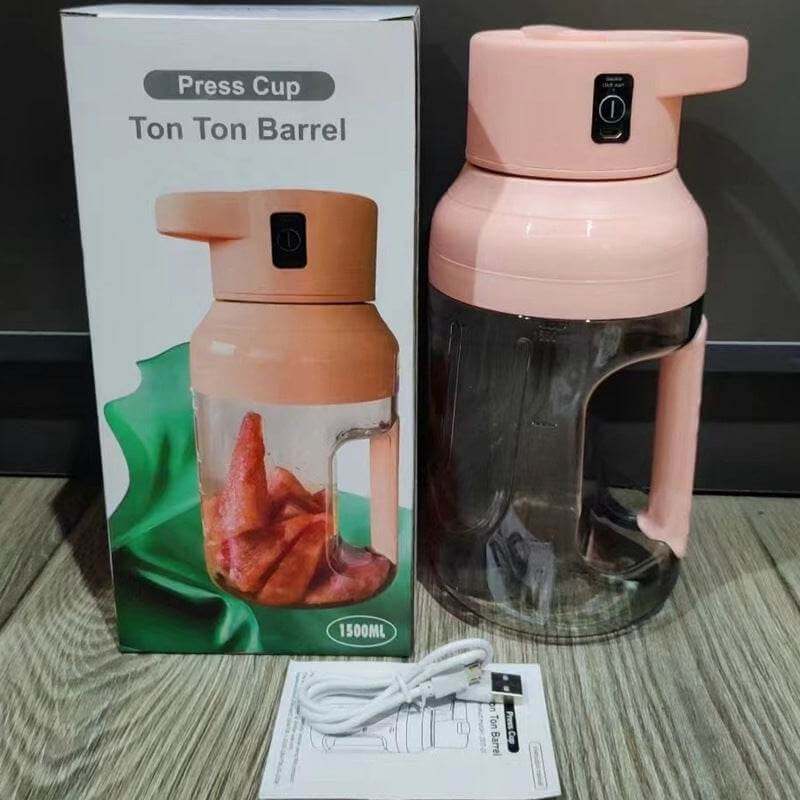 New Arrival Summer Electric Juicer Portable Large Capacity 1500ml Juice USB Rechargeable Electric Portable Blender Kitchen Gadgets - Gadget Aliens