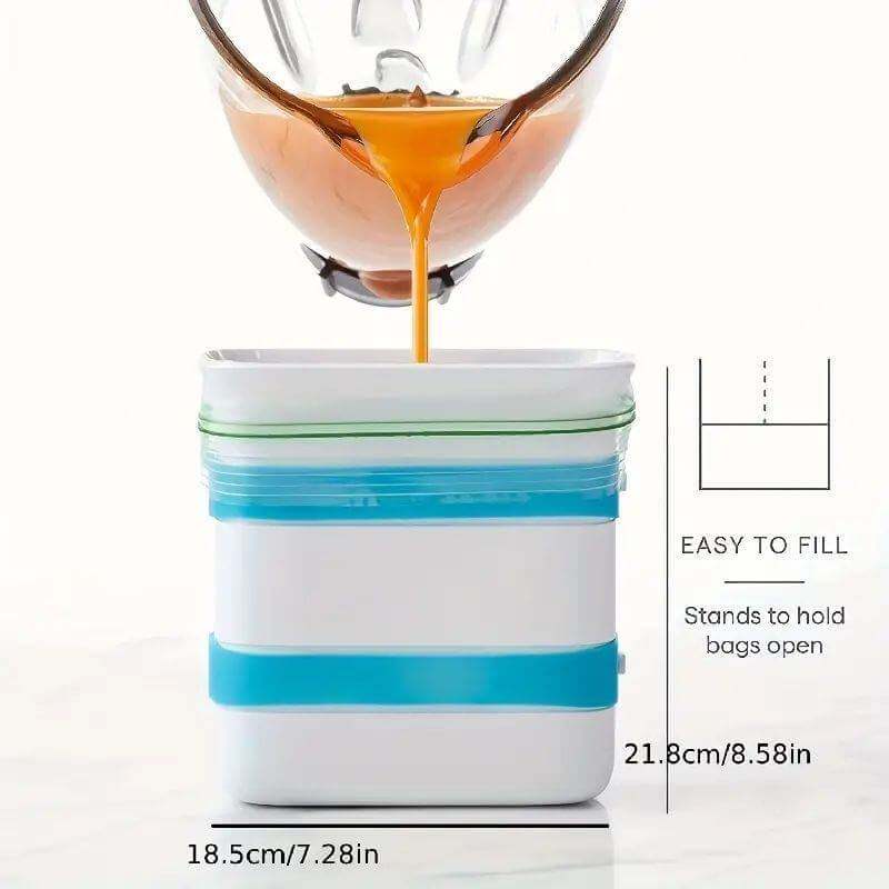 Meal Preparation Bag Container For Frozen Leftovers And Soup Kitchen Gadgets - Gadget Aliens