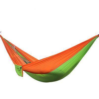 Backpacking Hammock - Portable Nylon Parachute Outdoor Double Hammock - Gadget Aliens