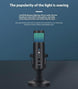RGB Colorful Breathing Ambience Light USB Condenser Microphone - Gadget Aliens