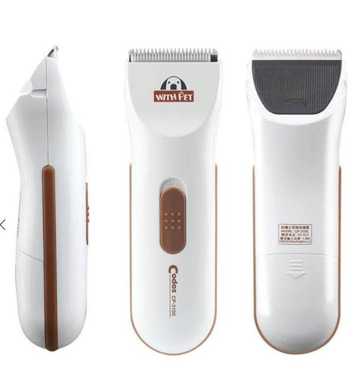 Hair Removal Electric Hair Clipper With Ceramic Blade For Pets - Gadget Aliens