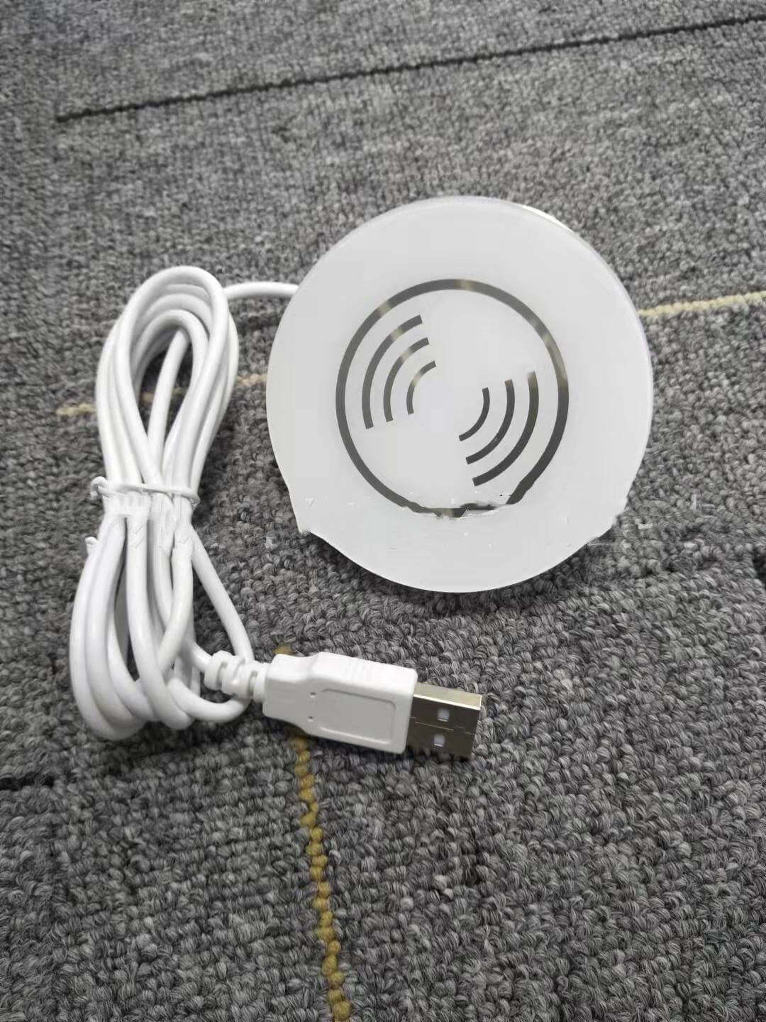 Independent Wireless Desktop Round Mobile Phone Charger Furniture Accessories Plastic Accessories - Gadget Aliens