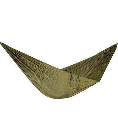 Backpacking Hammock - Portable Nylon Parachute Outdoor Double Hammock - Gadget Aliens