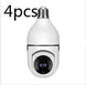 WiFi CAMERA 1080P Bulb 4X Zoom Camera E27 Home 5GWiFi Alarm Monitor - Gadget Aliens