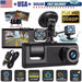 High Definition 1080P Front And Rear Built-in Dual Lens Car Dashcam - Gadget Aliens