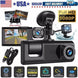 High Definition 1080P Front And Rear Built-in Dual Lens Car Dashcam - Gadget Aliens