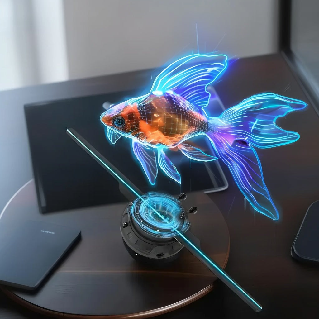 224‑LED 3D Holographic Projector – Naked‑Eye HD Visuals