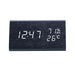 Electronic Alarm Clock Multifunctional Digital Display Temperature And Humidity Time Wood - Gadget Aliens