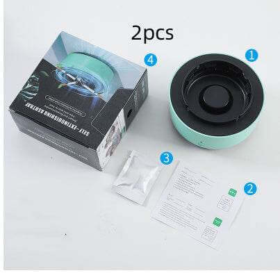 Smoke Removal Air Purification Ashtray Anion Purification Practical Automatic Purifier Ashtray Portable Gadgets For Car Ashtray - Gadget Aliens