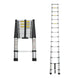 Aluminum Telescoping Ladder For Outdoor Work - Gadget Aliens